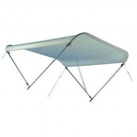 180 /à 190 cm Bleu h 145 cm NAVEO Bimini 4 arceaux alu