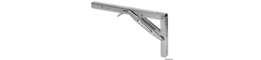 Table en ABS avec pied aluminium