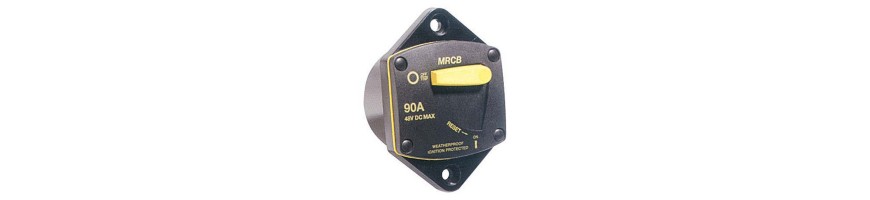 Disjoncteur de 70A à 100 A pour moteur 12 volts ou 24 volts